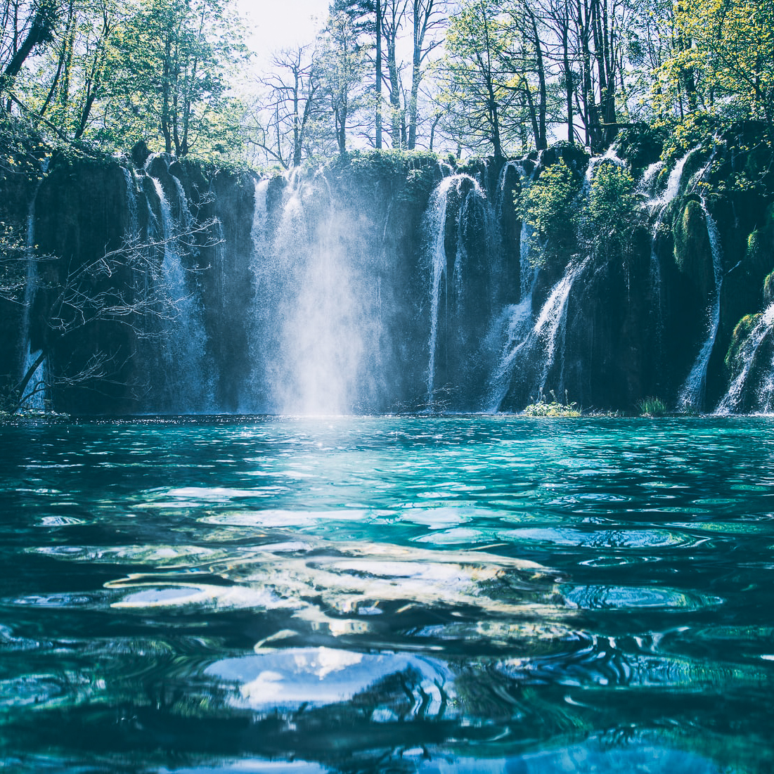 Waterfall in Croatia